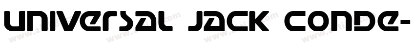 Universal Jack Conde字体转换